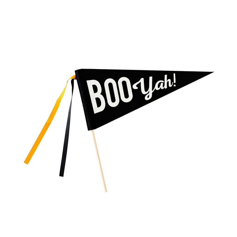 Boo Yah! Felt Pennant Banner