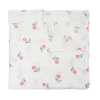 Bamboo Muslin Swaddle Blanket | Tulip