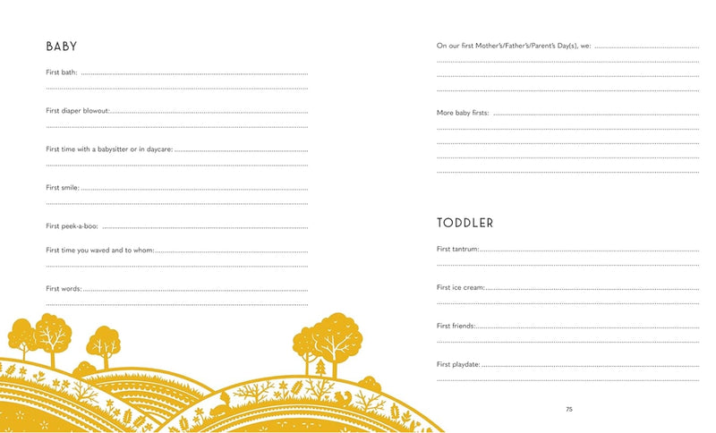 My Baby's Book: Keepsake Baby Book
