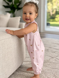 Bubble Romper | Girl Dog