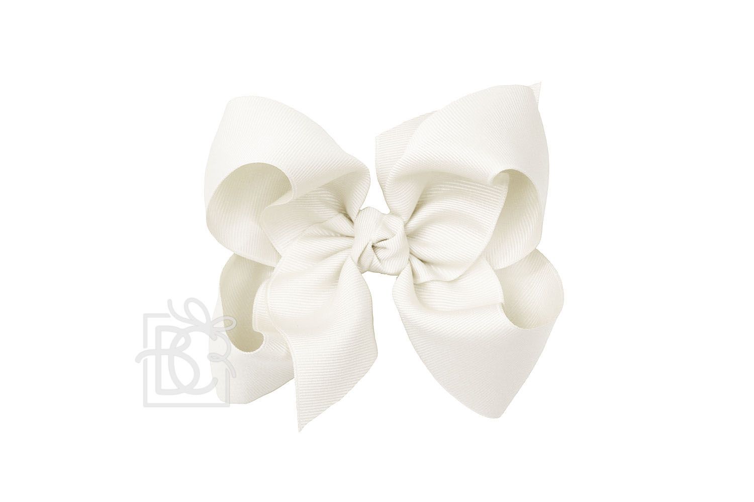 5.5″ Double Knot Bow | Antique White