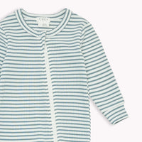 Slate Striped Modal Rib Sleeper