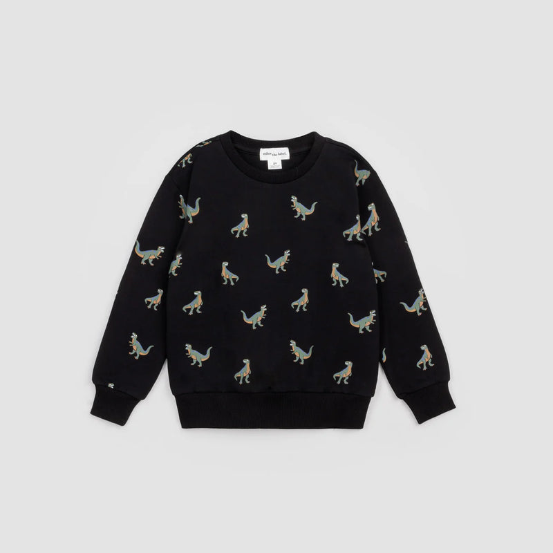 T-Rex Black Sweatshirt