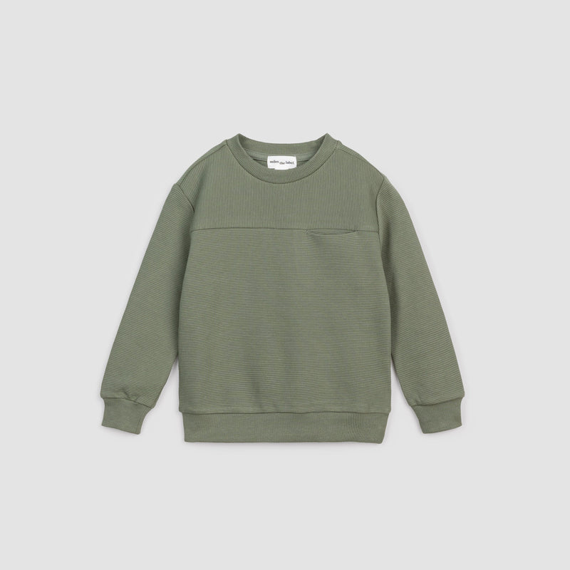 Lichen Green Ottoman Top