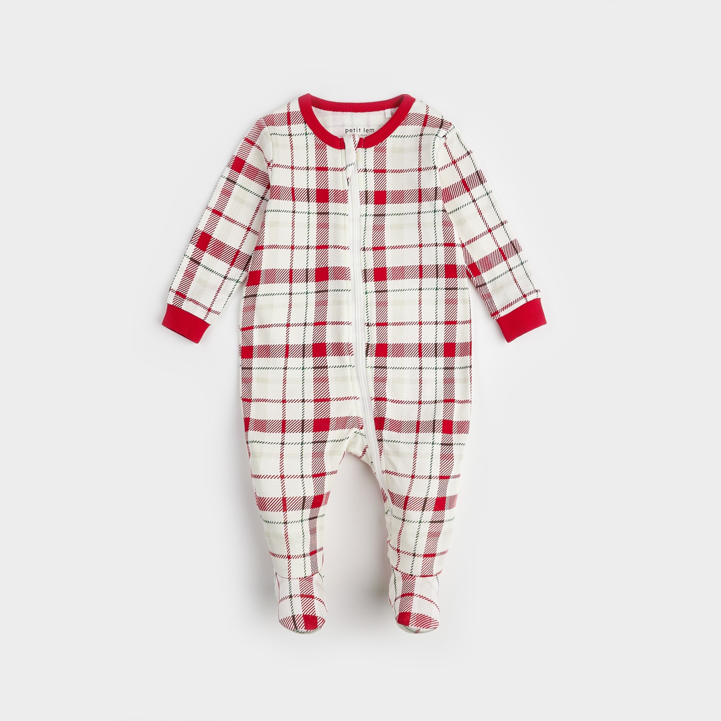 Festive Scarlet Plaid Sleeper