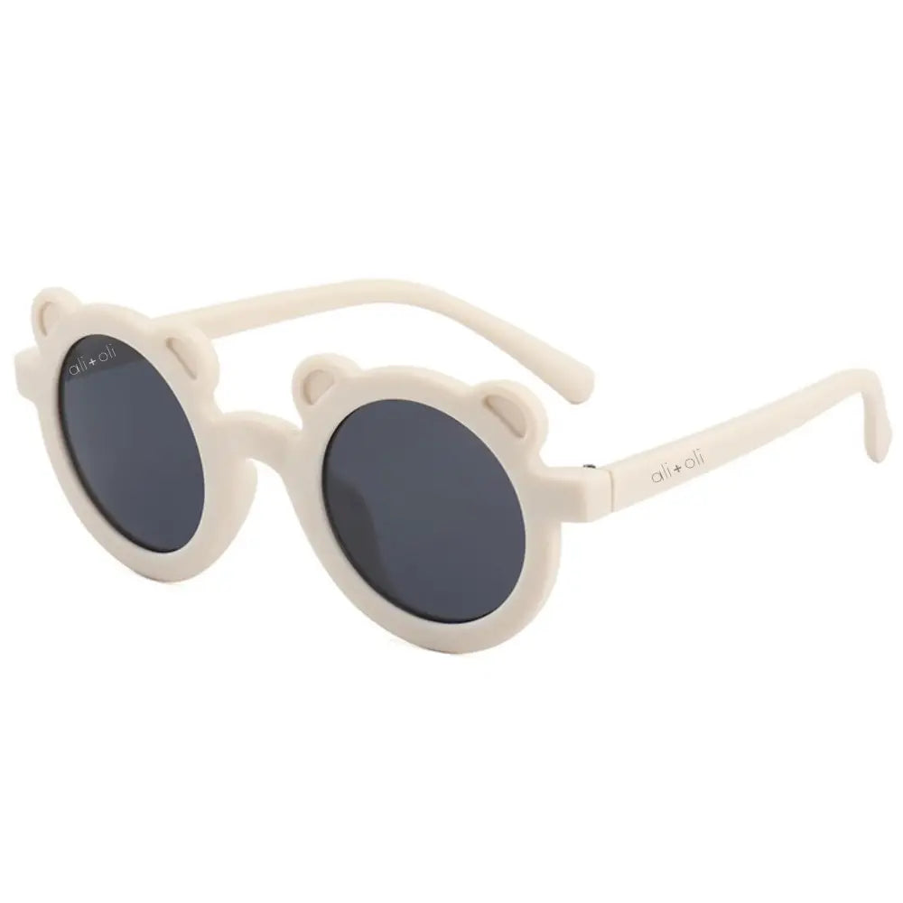 Kids Sunglasses Round | Bear Beige
