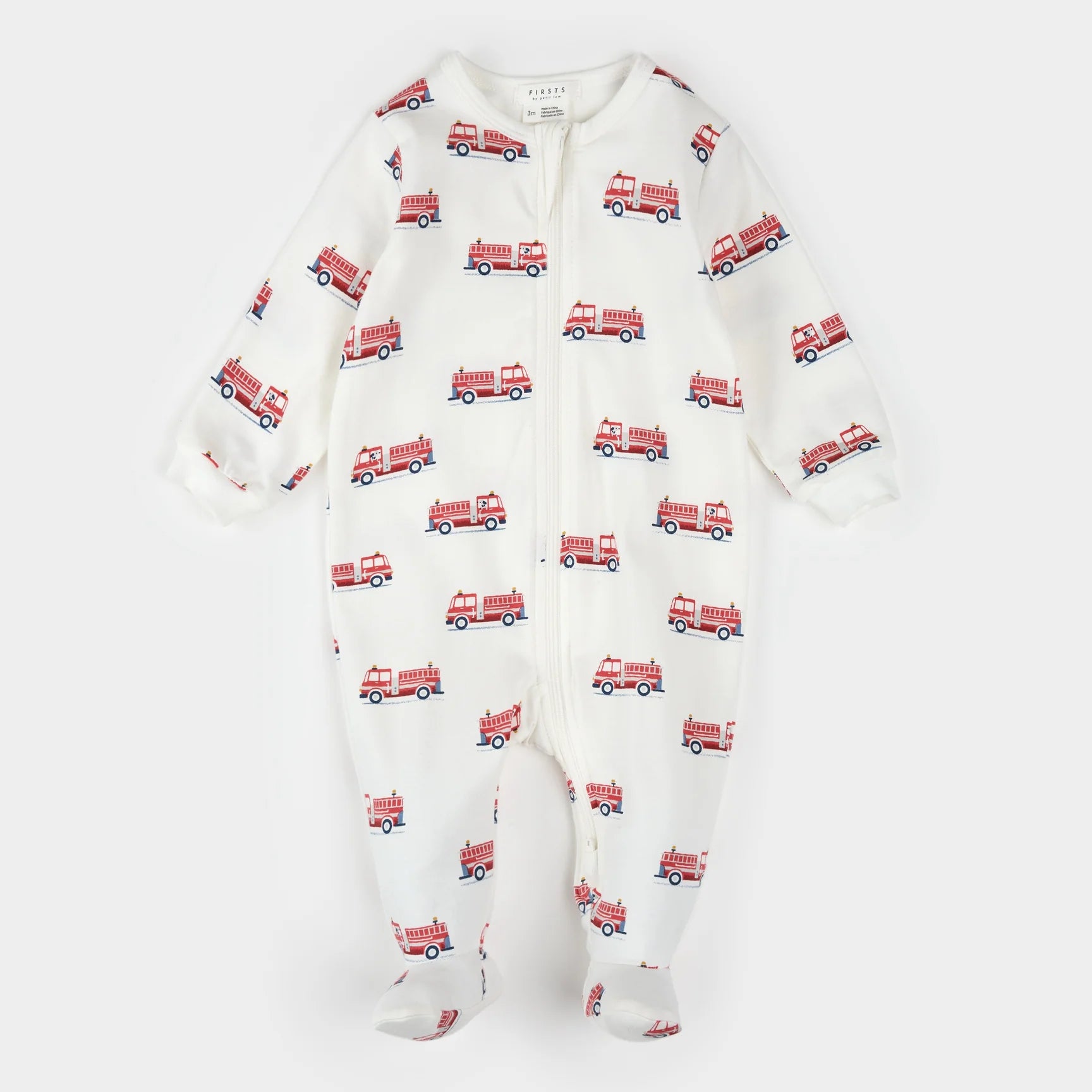 Fire Truck Print Sleeper