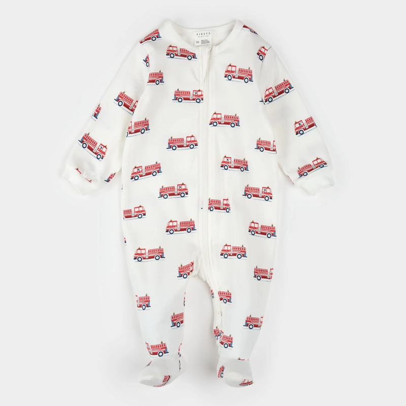 Fire Truck Print Sleeper