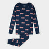 Fire Truck Print PJ Set
