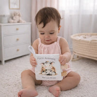 Farm Animals Taggies Crinkle Book