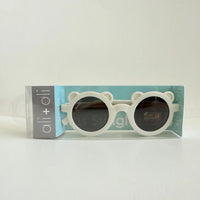 Kids Sunglasses Round | Bear Beige