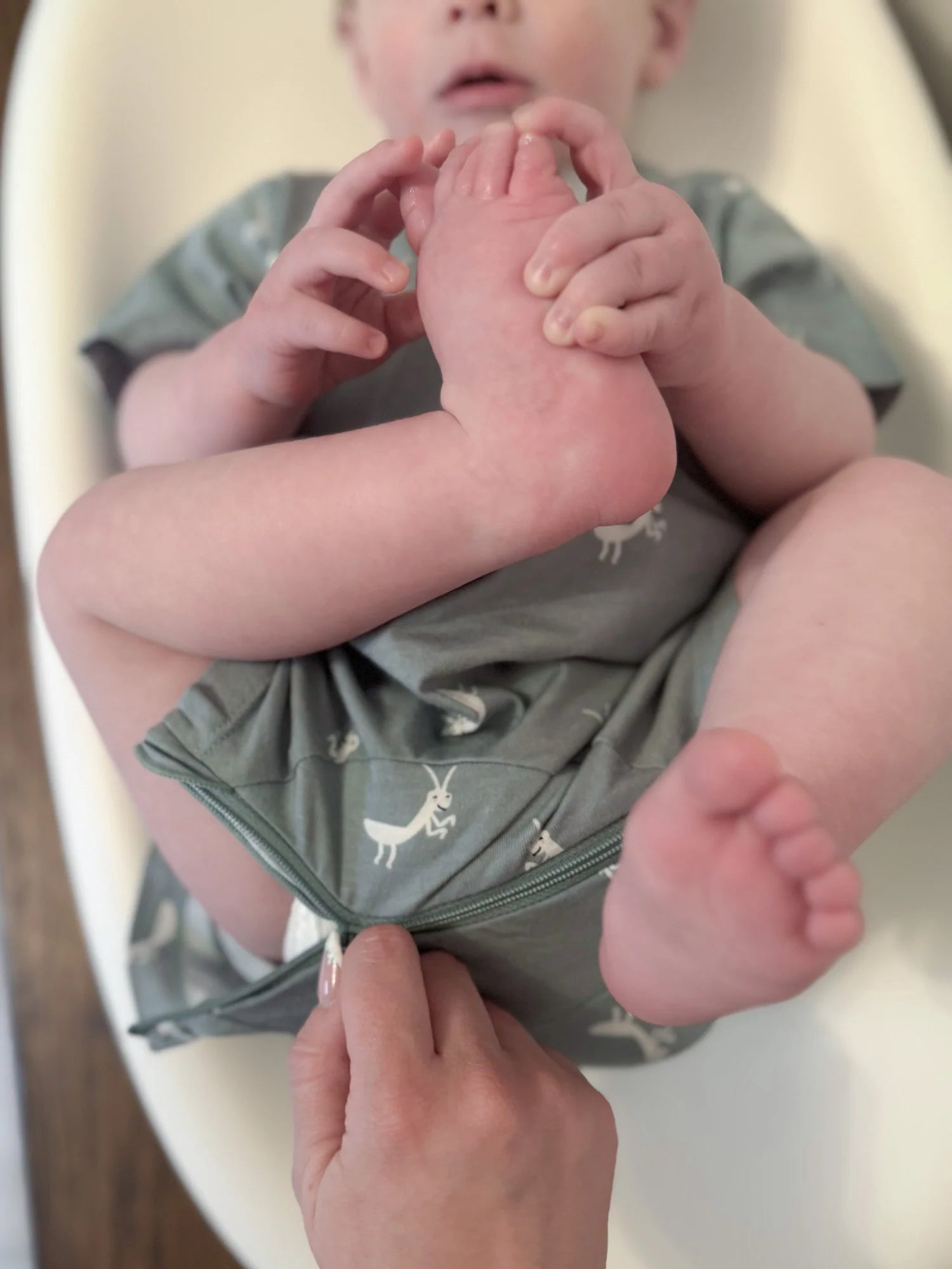 Cotton Shortie Romper | Mantis