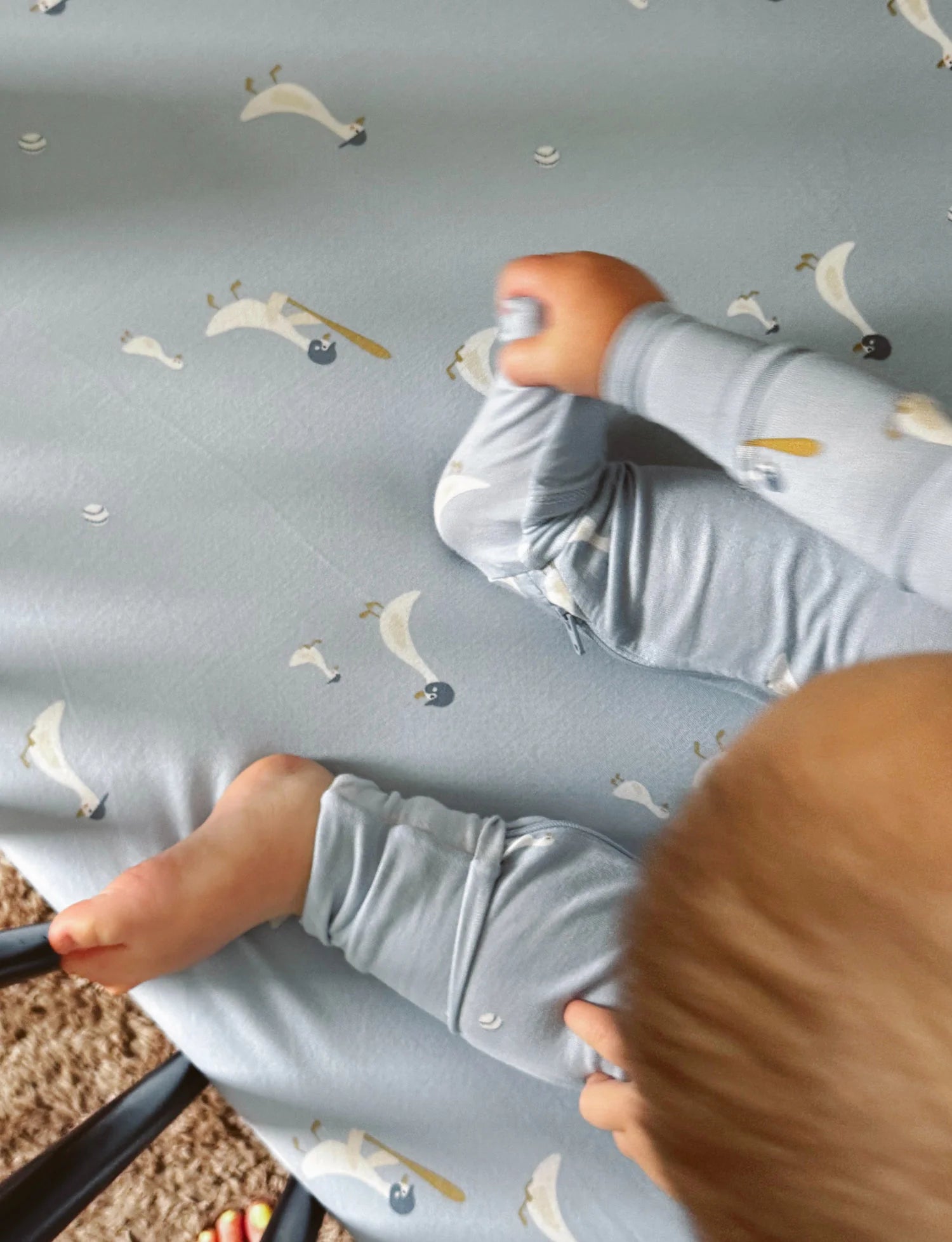 Convertible Pajama ||  Baseball Goose