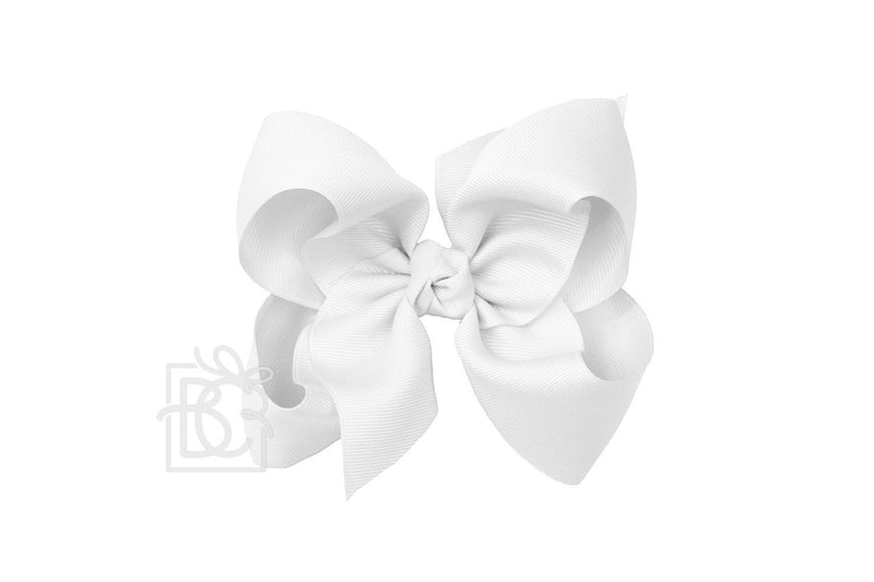 5.5″ Double Knot Bow | White