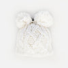 Newborn Pom Pom Beanie | White
