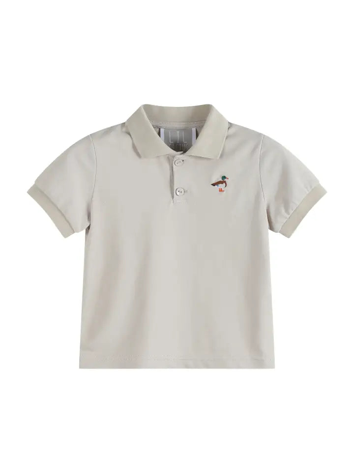 Light Brown Mallard Golf Shirt