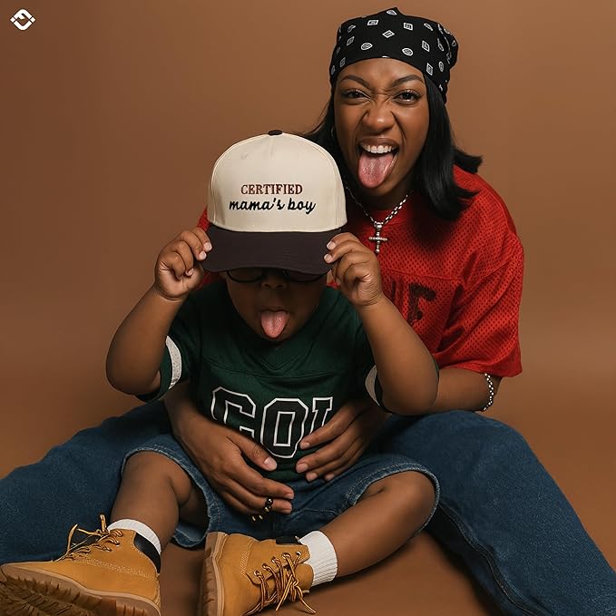 Certified Mamas Boy - Brown/Beige