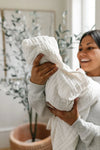 Hooded Bath Towel - White