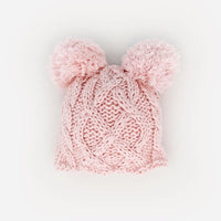 Newborn Pom Pom Beanie | Pink