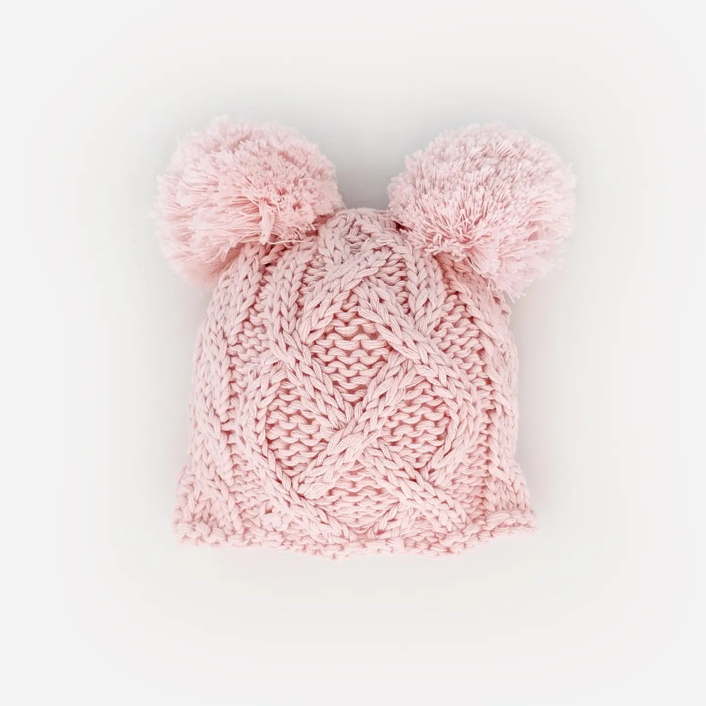 Newborn Pom Pom Beanie | Pink