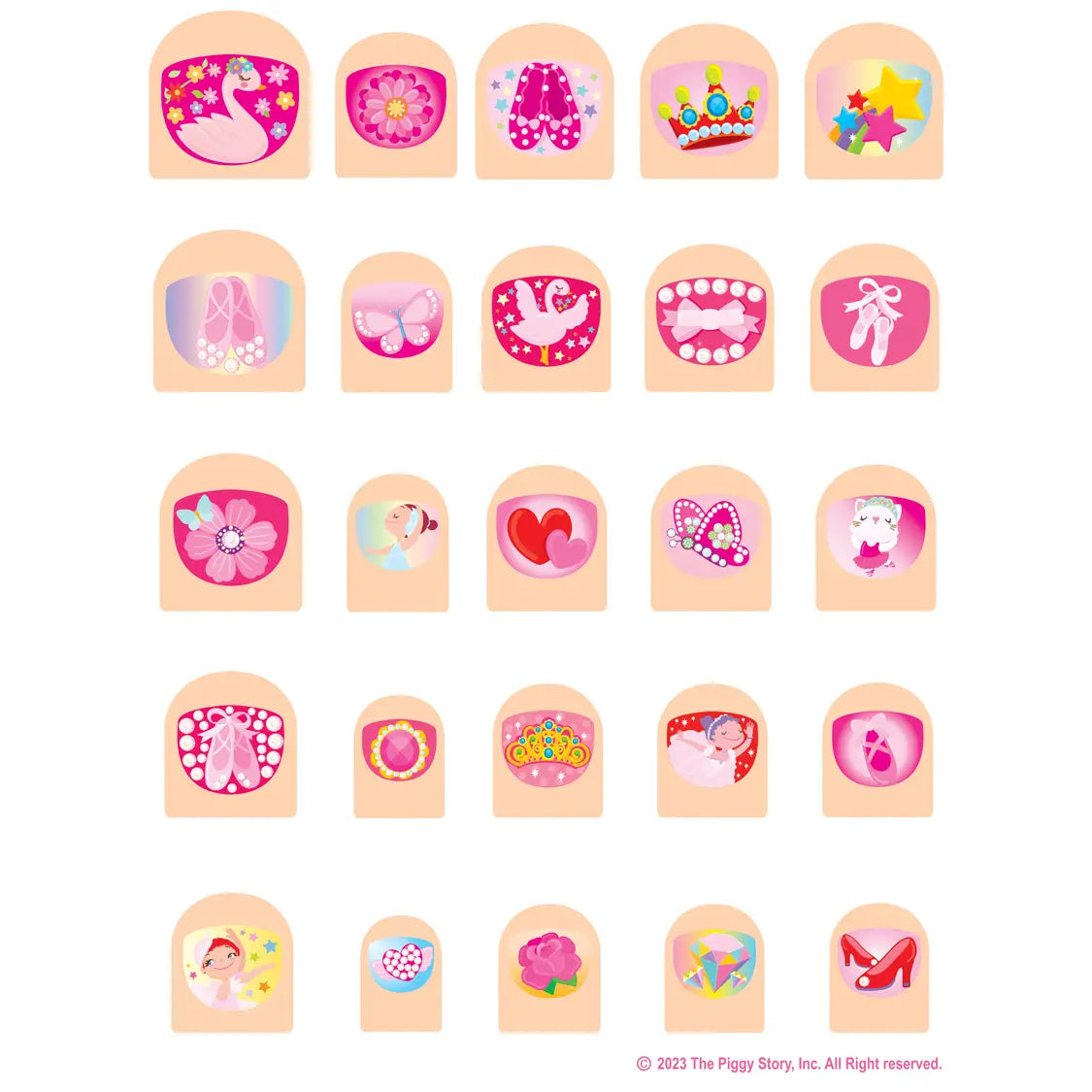 Pretty Ballerinas Nail Art