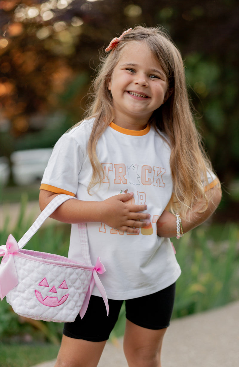 Petite Pumpkin Tote | Pink