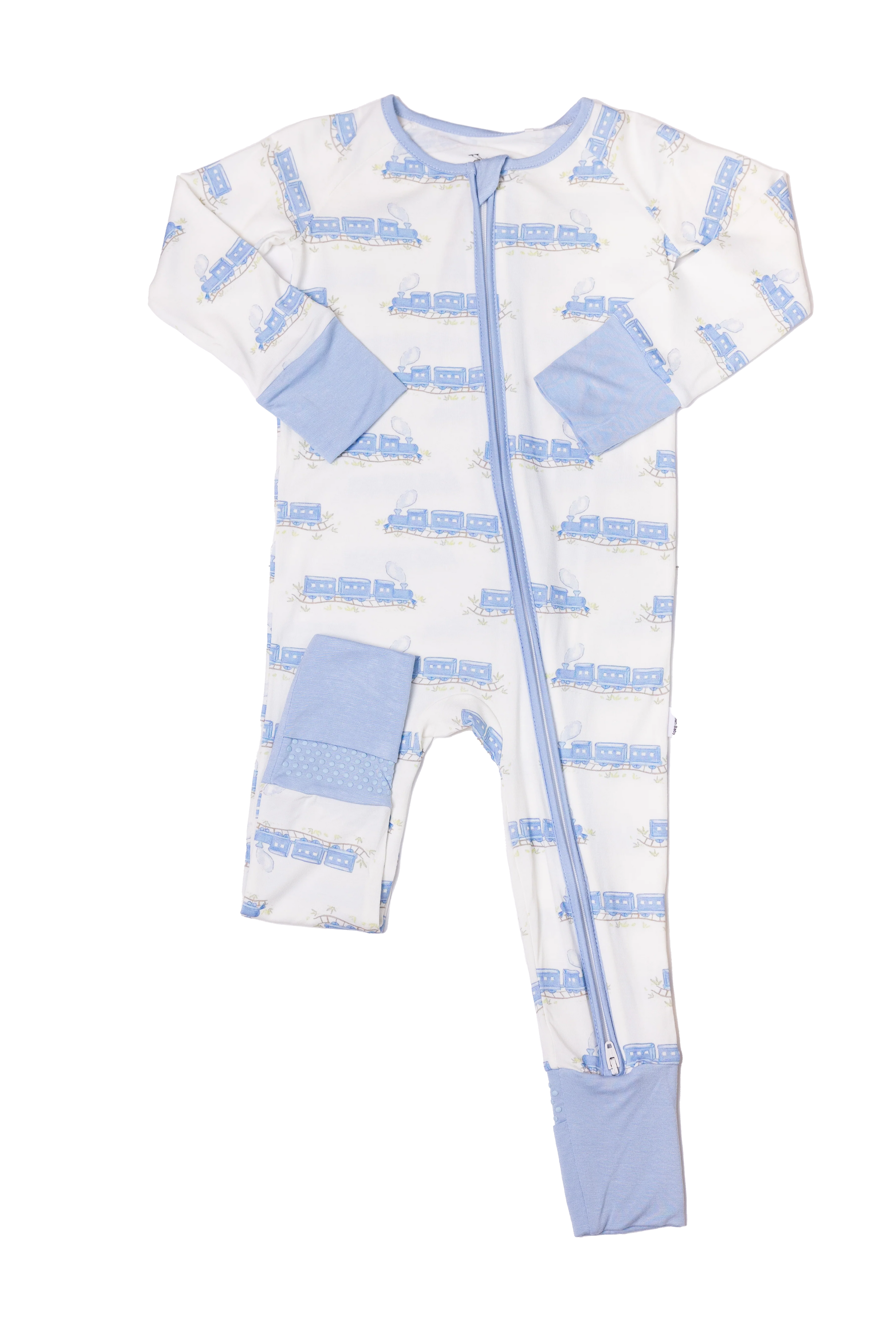 Train Sleep Zip Romper