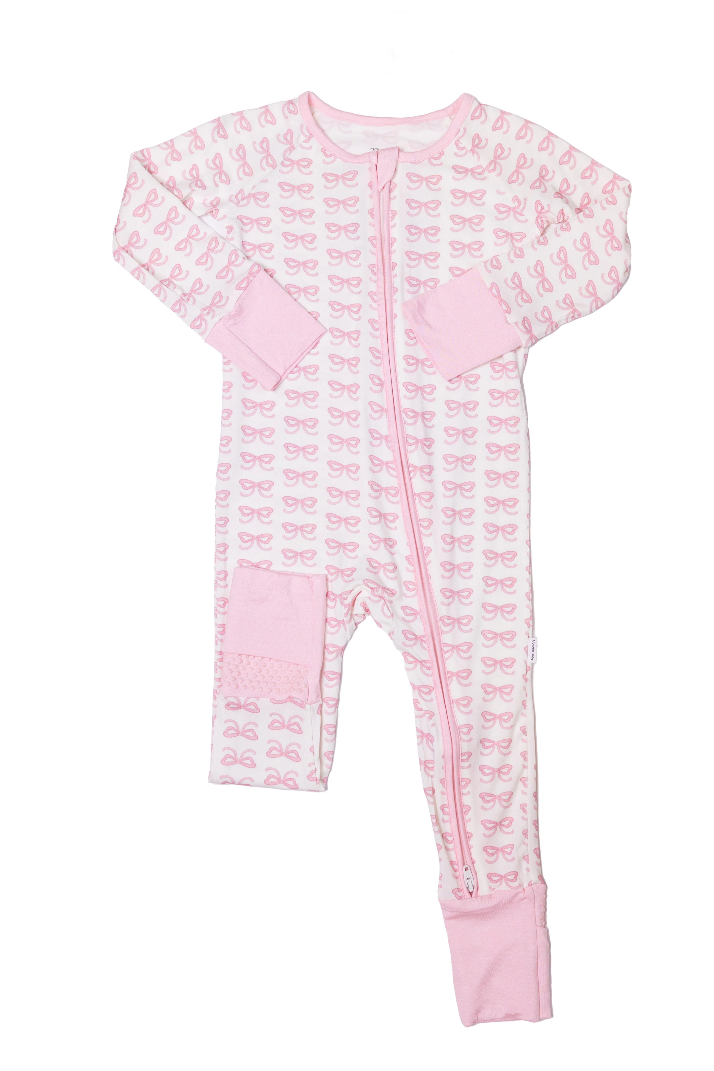 Bow Sleep Zip Romper
