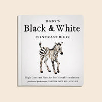Black and White Contrast Book For Baby