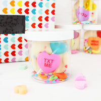 Valentine Candy Hearts Mini Dough To Go