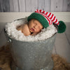 Candy Stripe Stocking Hat - 0-6 Months