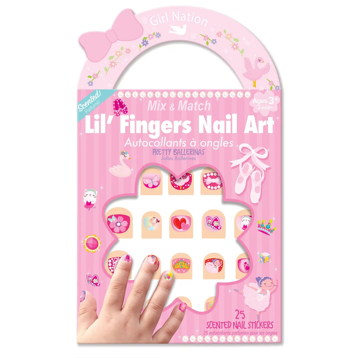 Pretty Ballerinas Nail Art