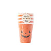 Hey Pumpkin Pumpkin Paper Party Cups - Set of 8