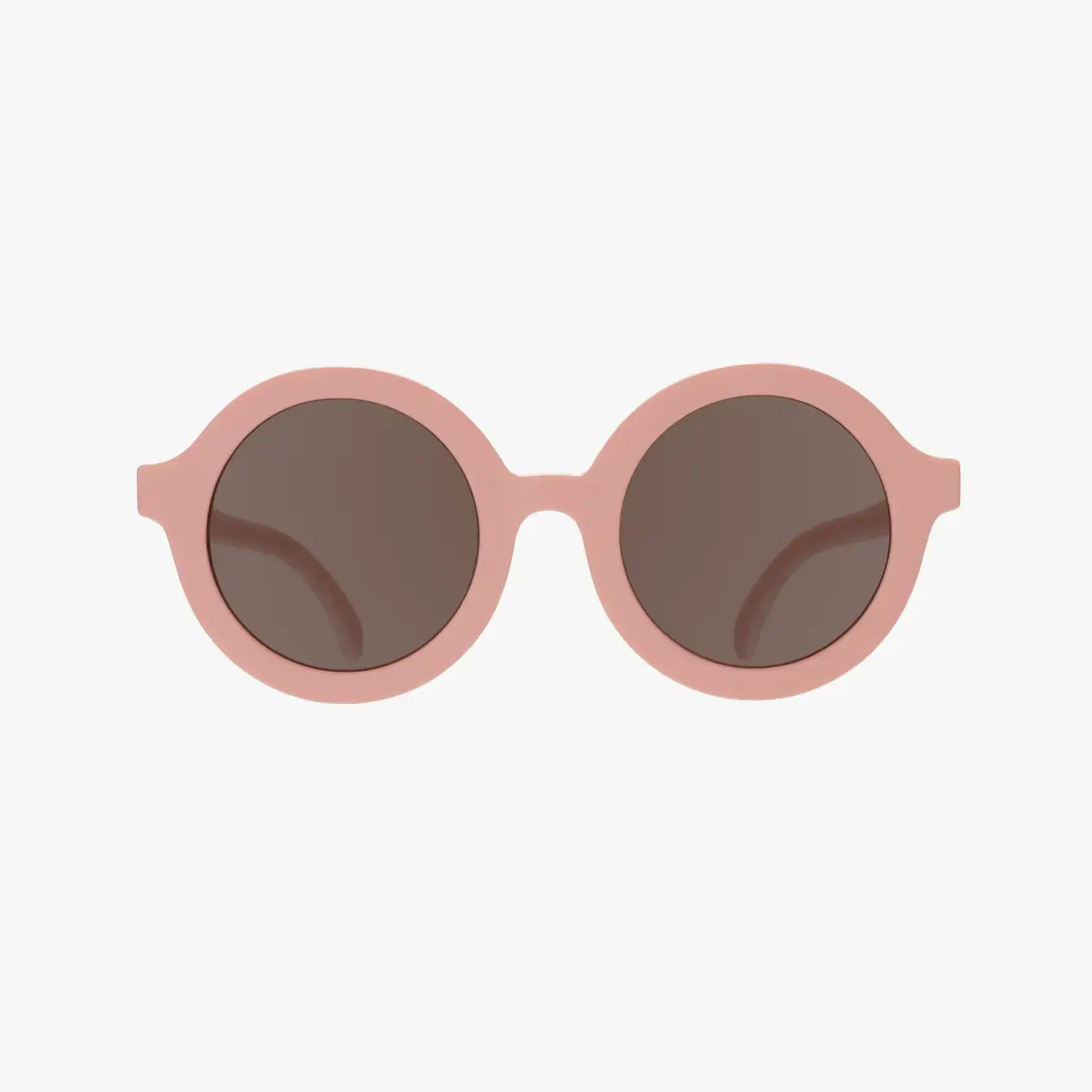 Euro Round Sunglasses - Jet Black