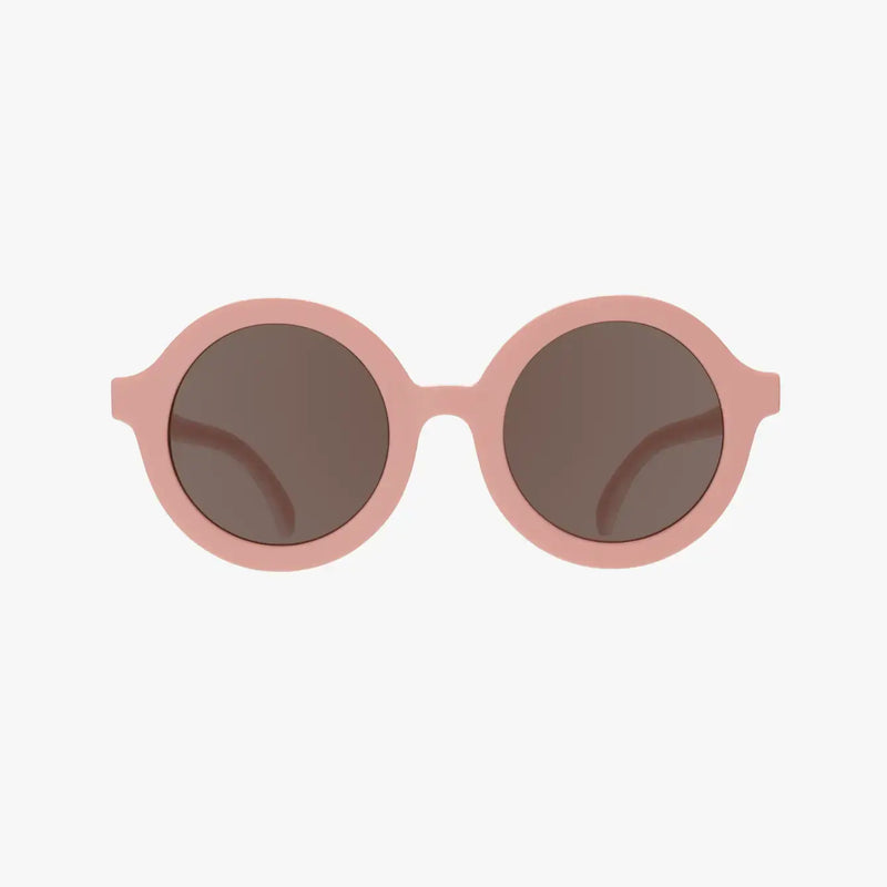 Euro Round Sunglasses - Jet Black