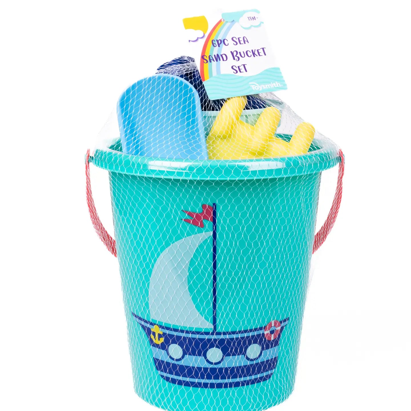 6-Piece Set Ship Sand Bucket Set