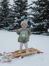 Farm Fresh Christmas Trees Oversized Sweatshirt Romper