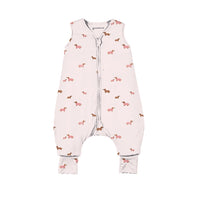 Footie Sleep Bag | Girl Dog
