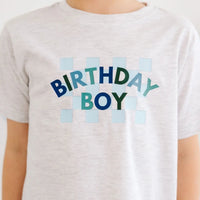 Birthday Boy Checker T-Shirt