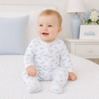 Choo Choo Train Print Zip Playsuit