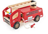 Wood Fire Engine with Raise up ladder