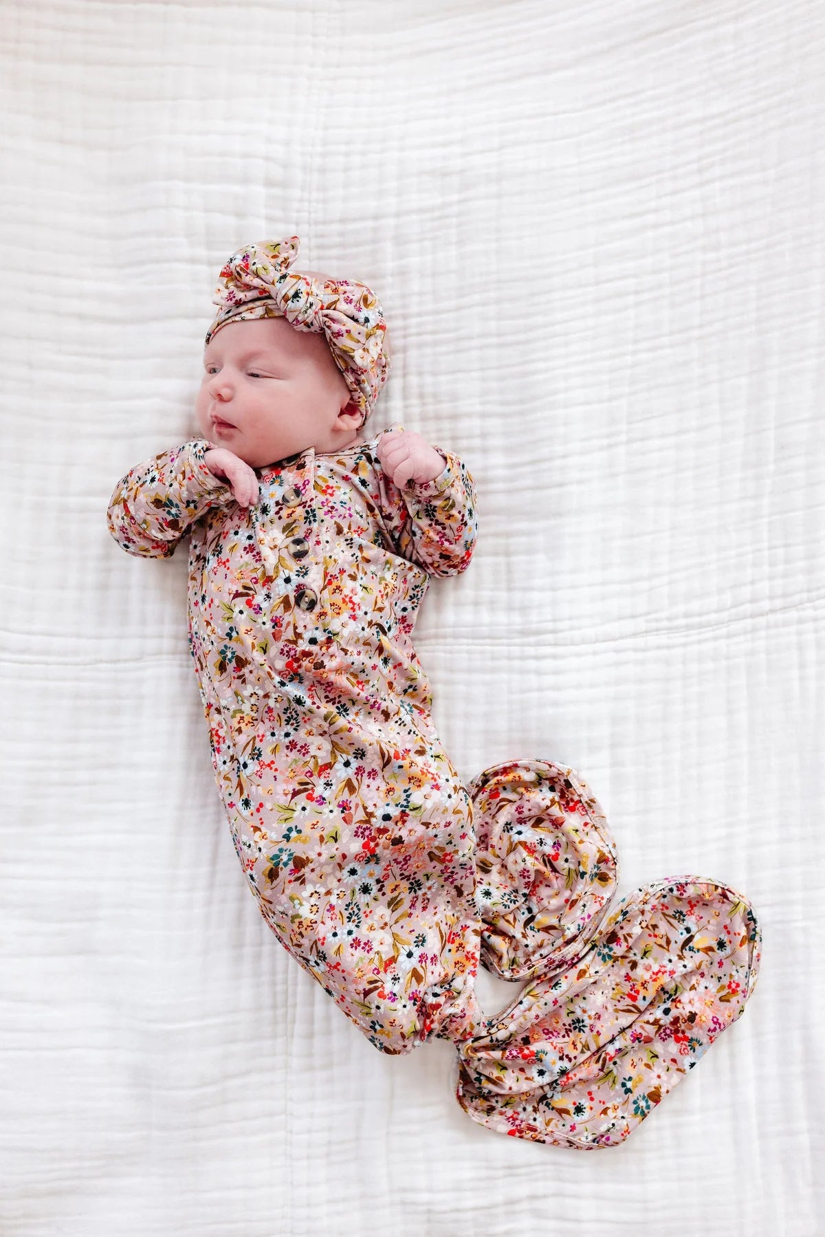Penelope Knotted Gown | NB-3M