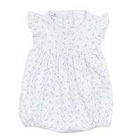 Juliette's Classics Pink Printed Flutters Bubble