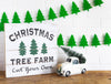 Felt Christmas Tree Banner