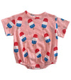 Popsicle Pink Organic T-Shirt Bubble