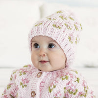 Bitty Blooms Blush Beanie