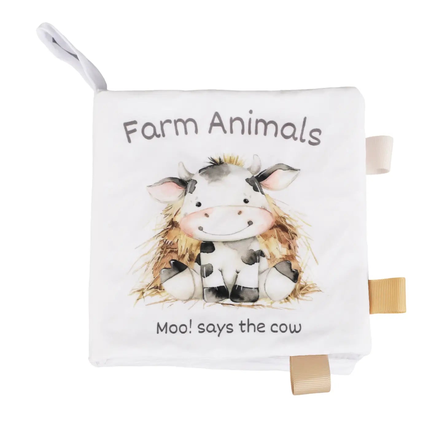 Farm Animals Taggies Crinkle Book