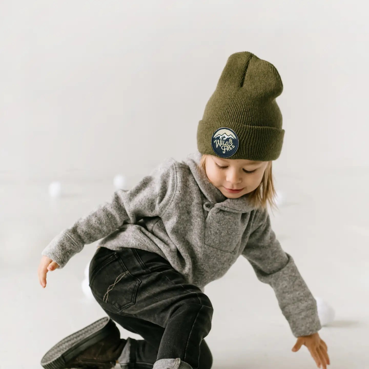 Wild and Free Moss Beanie