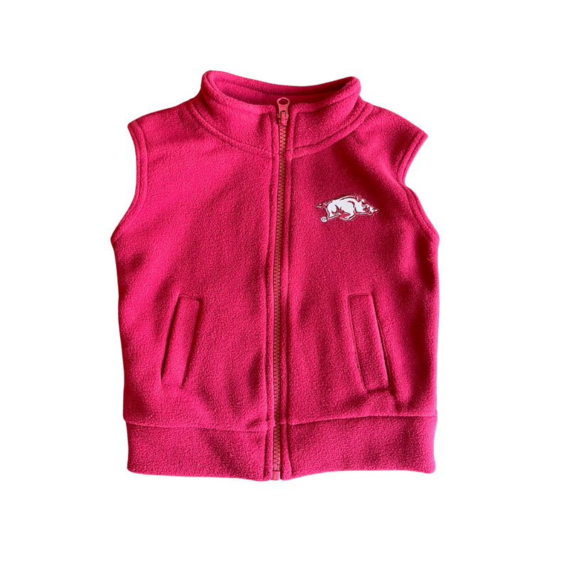 Razorback Fleece Vest