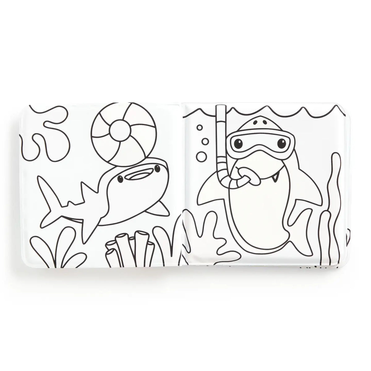 Shark Splash! Color Magic Bath Book